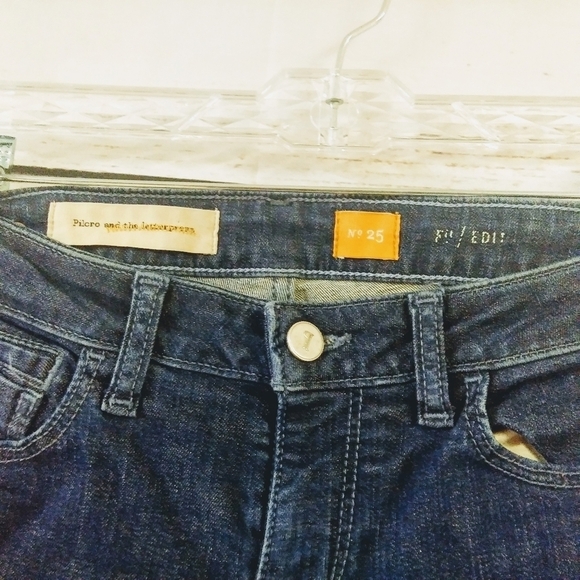 Anthropologie Pilcro and the Letterpress Boot Cut Jeans Size 25 - Picture 3 of 4